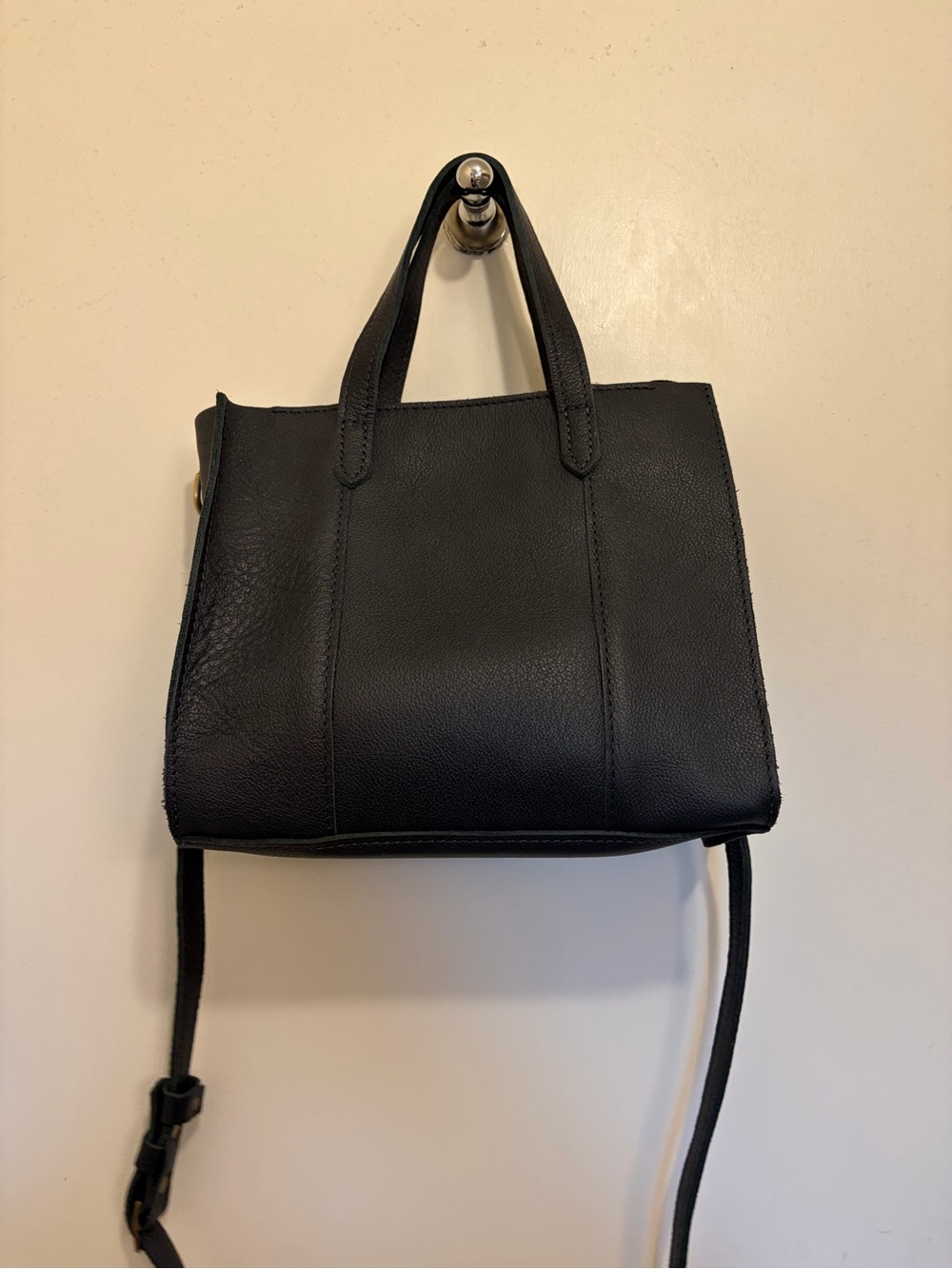 Portland Leather NWT Night owl blue Leather Tote Crossbody Bag - Women